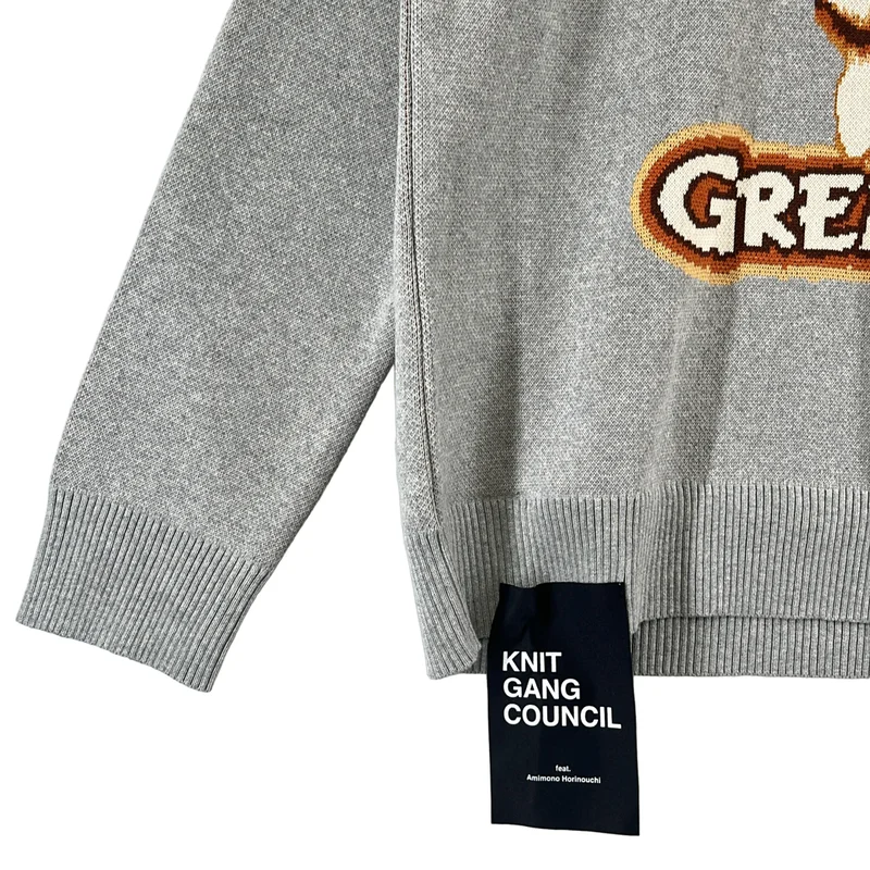 None / | 編み物☆堀ノ内 / アミモノホリノウチ GREMLINS 「GIZMO」CREW NECK SWEATER クルーネック ニット | L | メンズ