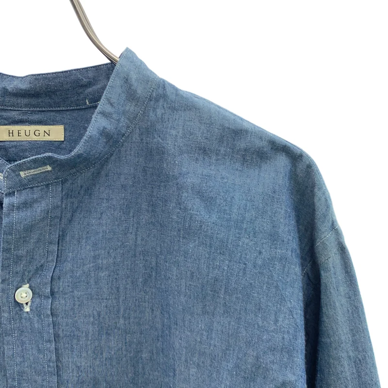 HEUGN / ユーゲン | SHIRT 023 Chambray Rob / オーバーシルエット シャンブレー シャツ | 2 | メンズ