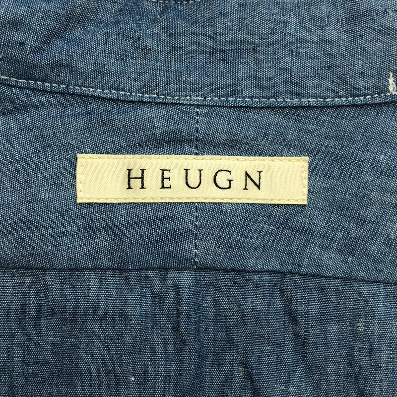 HEUGN / ユーゲン | SHIRT 023 Chambray Rob / オーバーシルエット シャンブレー シャツ | 2 | メンズ