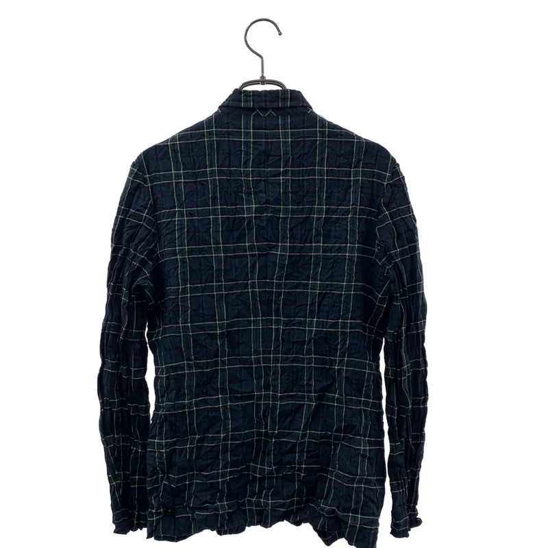 JUNYA WATANABE COMME des GARCONS / ジュンヤワタナベ | 2008SS | シワ加工 チェック シャツジャケット | SS | レディース