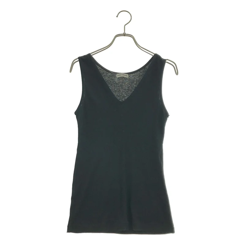 ISSEY MIYAKE / イッセイミヤケ | Vネック タンクトップ IM53-JR012 | M | レディース