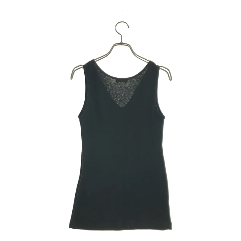 ISSEY MIYAKE / イッセイミヤケ | Vネック タンクトップ IM53-JR012 | M | レディース