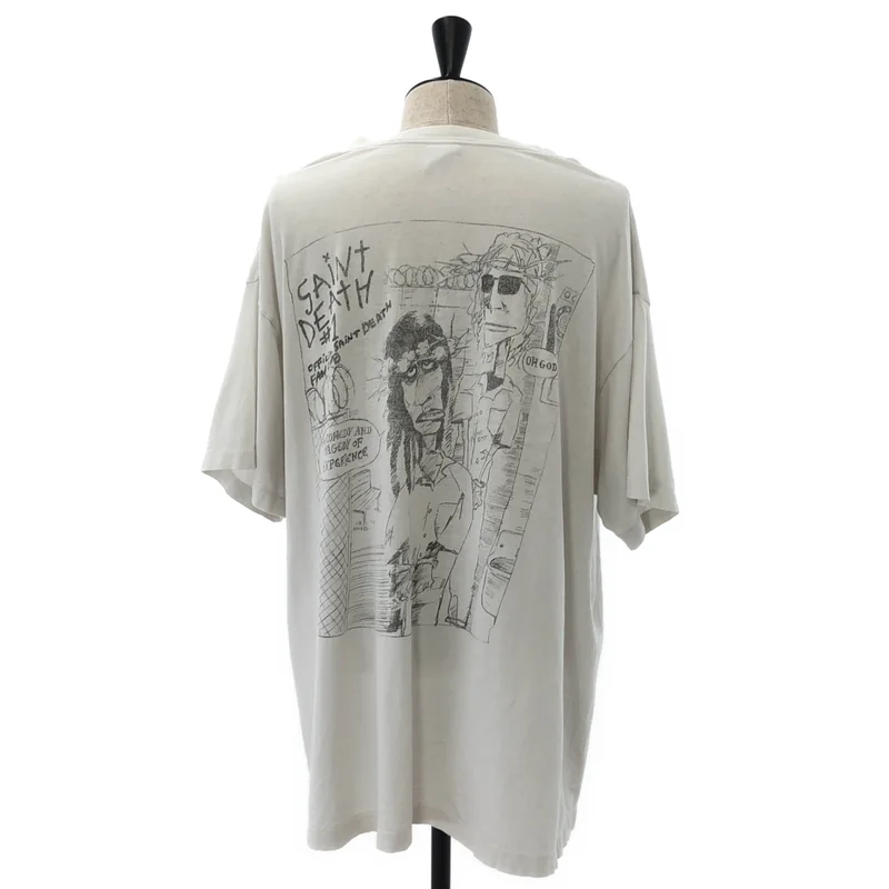SAINT MICHAEL  Mxxxxxx / セントマイケル | Saint Death Tシャツ_半袖 | XXL | メンズ