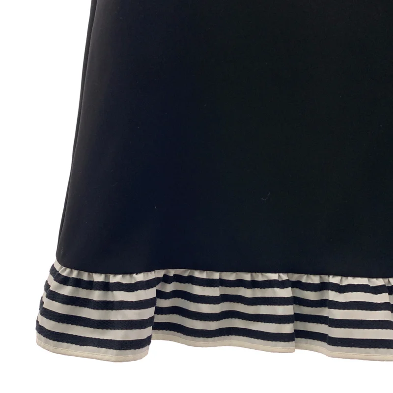 BORDERS at BALCONY / ボーダーズアットバルコニー | TRIMMED DRESS フリル切替 ワンピース | 36 | レディース