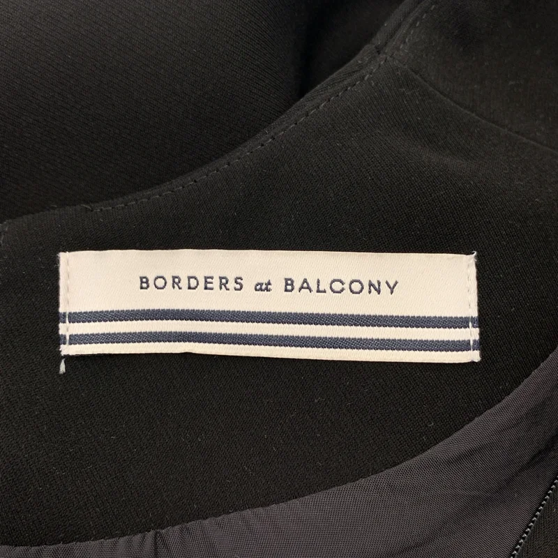 BORDERS at BALCONY / ボーダーズアットバルコニー | TRIMMED DRESS フリル切替 ワンピース | 36 | レディース