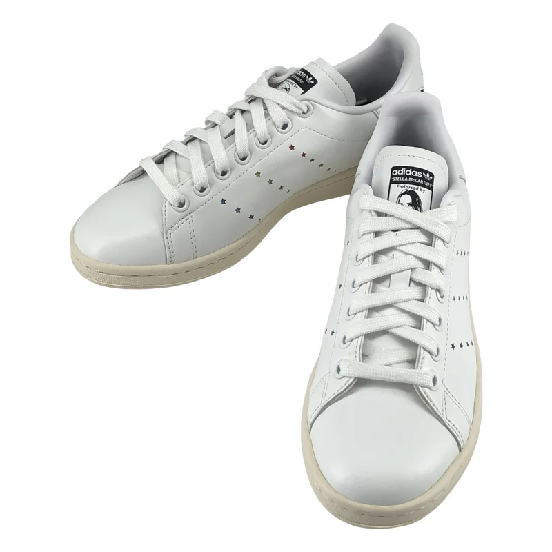 adidas by Stella McCartney / アディダスバイステラマッカートニー | レザー ローカットスニーカー | 23.5 | レディース