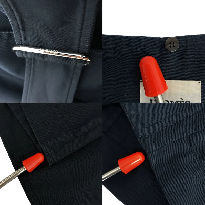 HERMES / エルメス | ベルト付き ベスト ジレ | 38 | レディース