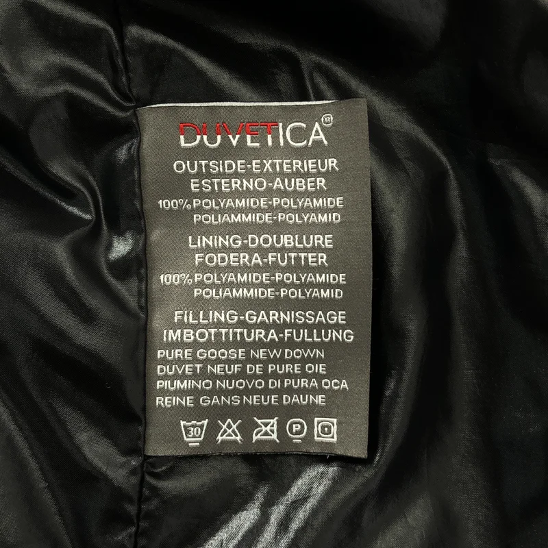 DUVETICA / デュベティカ | オーバーシルエット ドローストリング ダウンコート フーディ | 42 | レディース