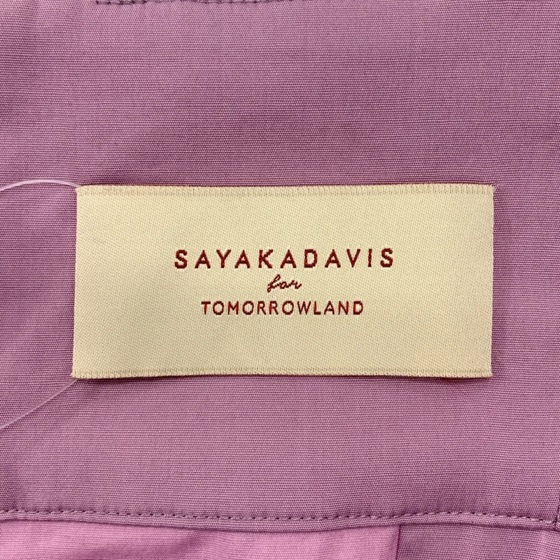 SAYAKADAVIS / サヤカディヴィス | 2022SS | コットン ダーツロングドレス | 2 | レディース