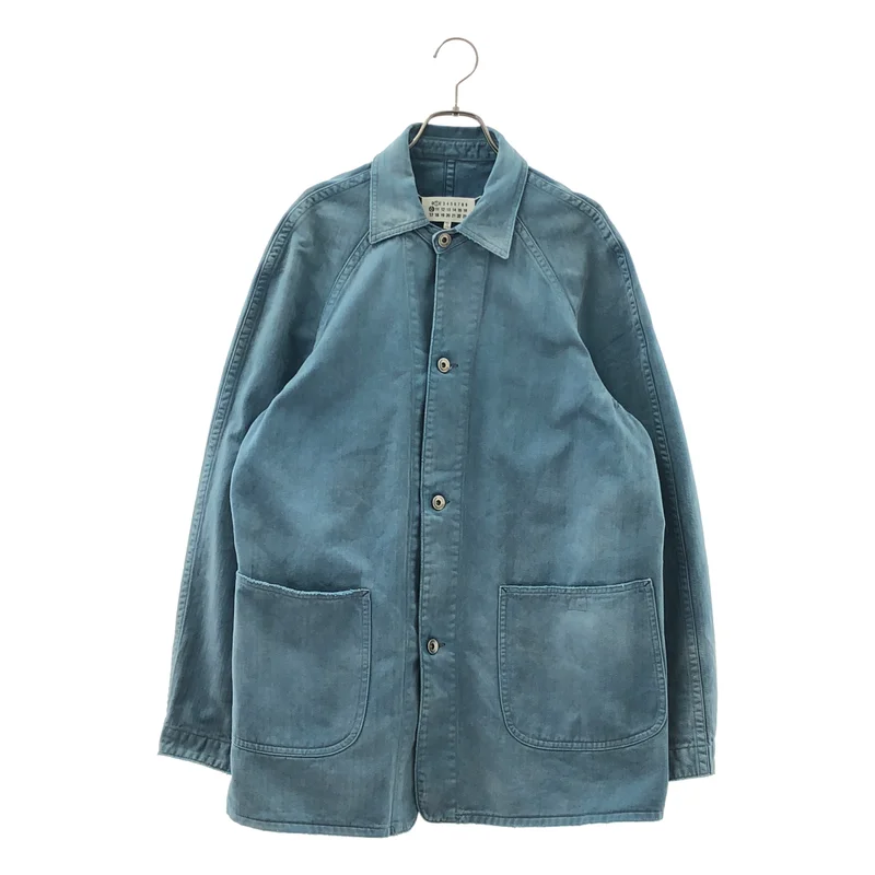 Maison Margiela / メゾンマルジェラ | 2025SS | Denim Cavan Jacket / デニム キャンバス ジャケット | 46 | メンズ