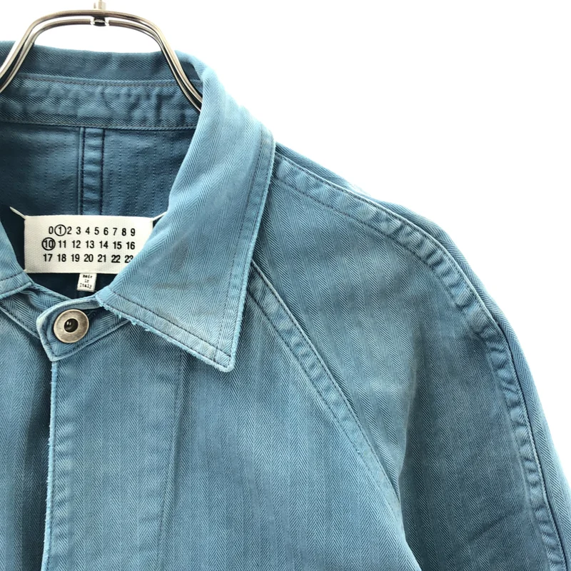 Maison Margiela / メゾンマルジェラ | 2025SS | Denim Cavan Jacket / デニム キャンバス ジャケット | 46 | メンズ