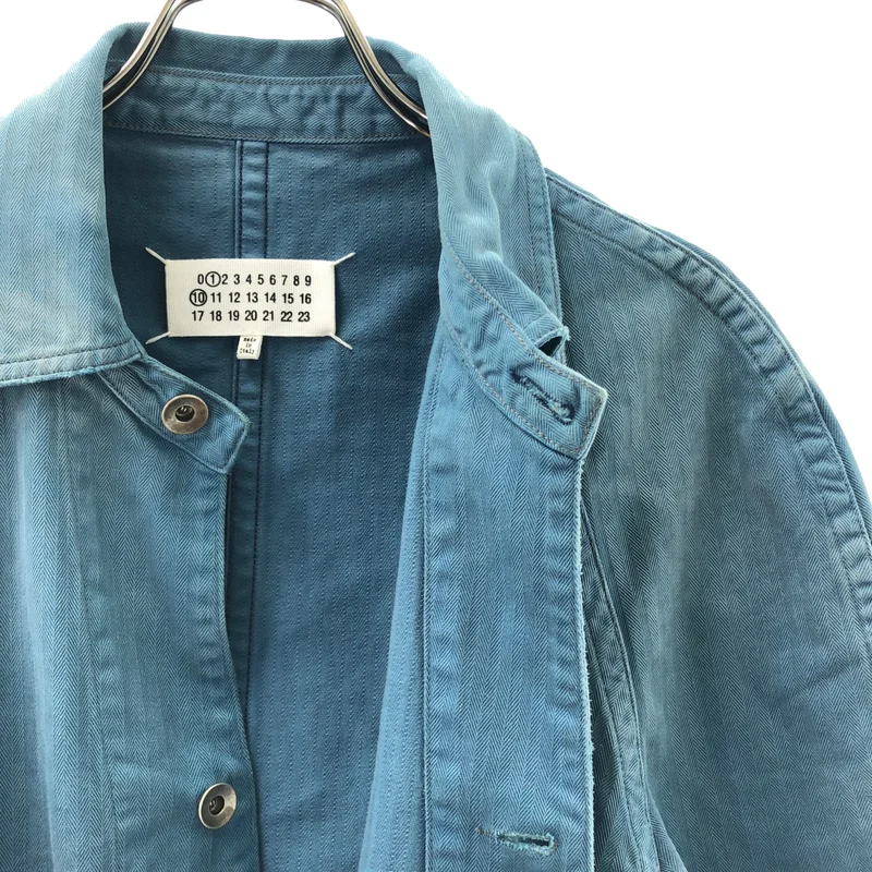 Maison Margiela / メゾンマルジェラ | 2025SS | Denim Cavan Jacket / デニム キャンバス ジャケット | 46 | メンズ