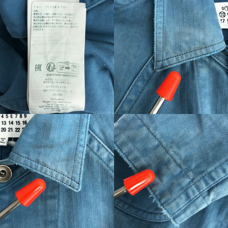 Maison Margiela / メゾンマルジェラ | 2025SS | Denim Cavan Jacket / デニム キャンバス ジャケット | 46 | メンズ