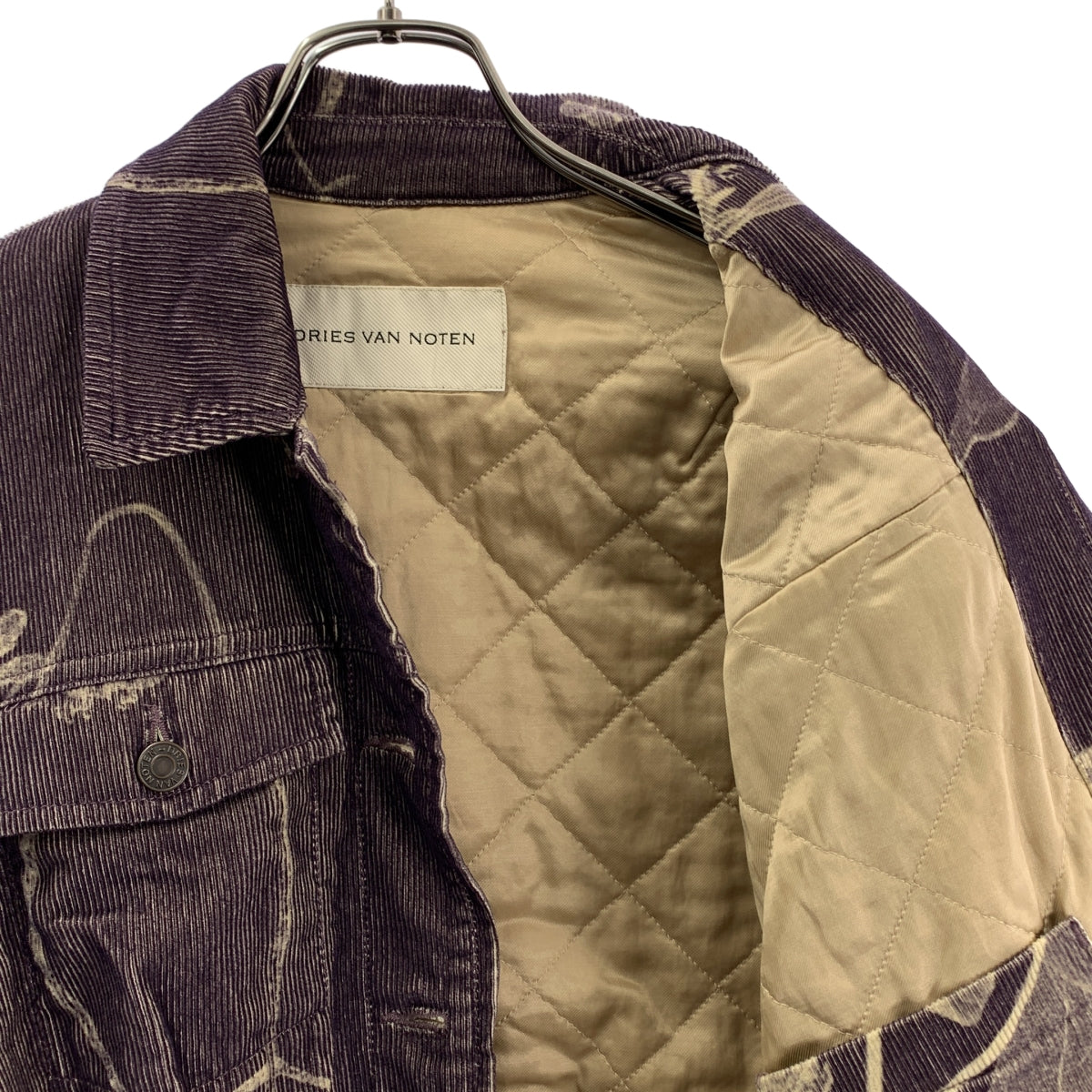 DRIES VAN NOTEN / ドリスヴァンノッテン | 2023AW | Purple Pressed