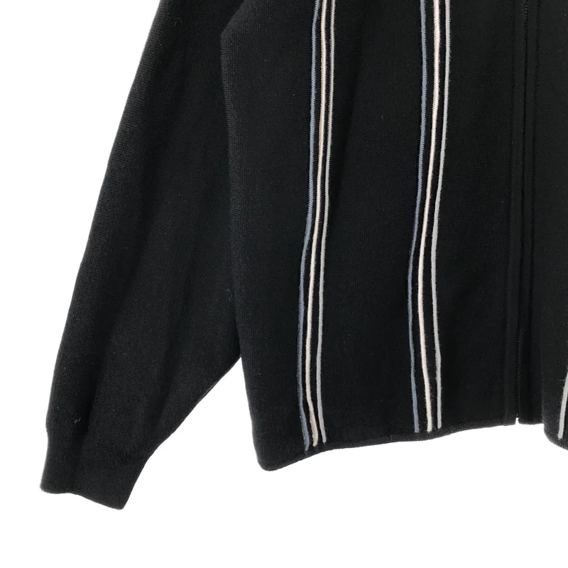 SUPREME / シュプリーム | Stripe Zip Up Polo Sweater ストライプ ジップアップ ポロニット | L | メンズ