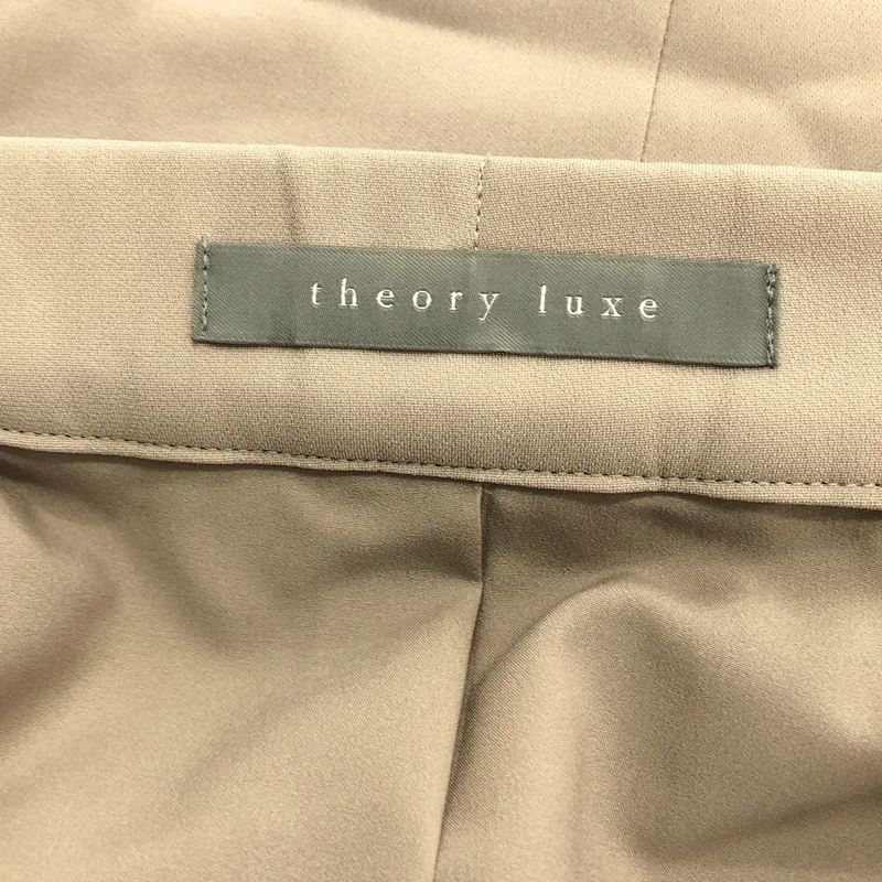 theory luxe / セオリーリュクス | トリアセテート サイドジップ スカート | S32 | レディース