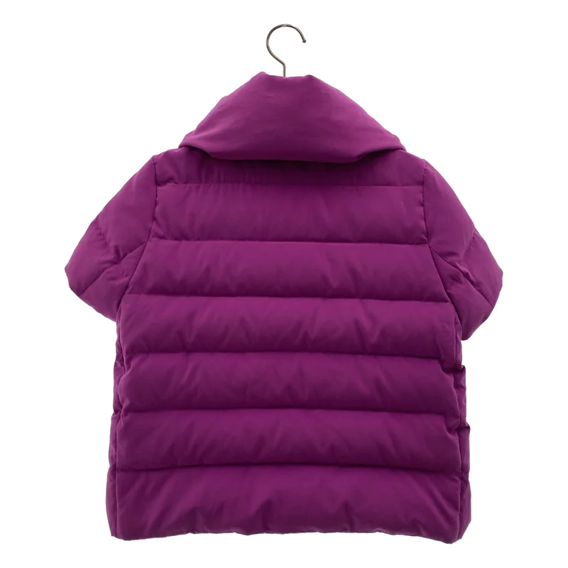 ISSEY MIYAKE / イッセイミヤケ | 2010AW | 24 / ビッグカラー 半袖 ショートダウンジャケット | 1 | レディース