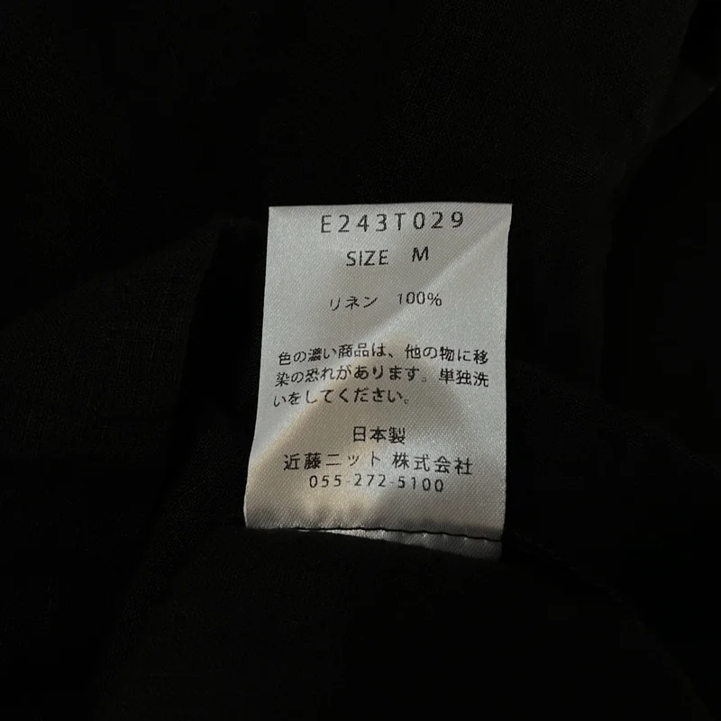 evam eva / エヴァムエヴァ | water linen shirts リネンシャツ | M | レディース