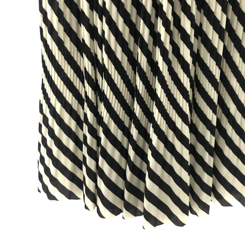 DRIES VAN NOTEN / ドリスヴァンノッテン | 2019SS | レジメンタルストライプ プリーツスカート | 34 | レディース