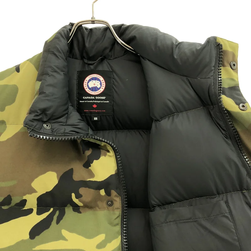 CANADA GOOSE / カナダグース | カモフラージュ ダウンベスト | M | メンズ