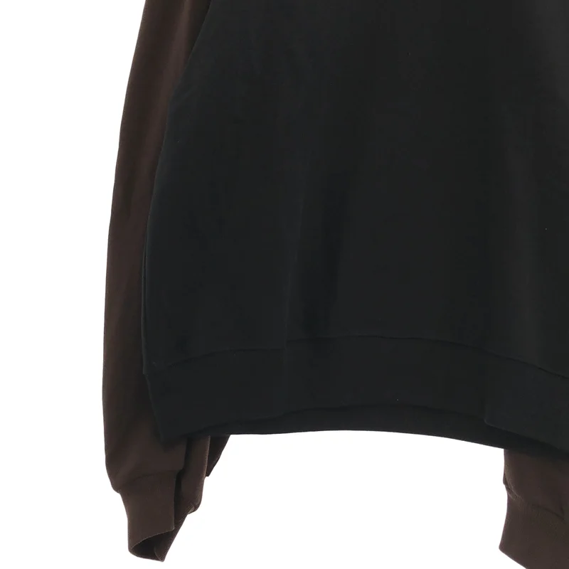 DRIES VAN NOTEN / ドリスヴァンノッテン | 2024AW | バックジップ クルーネック スウェット | M | メンズ