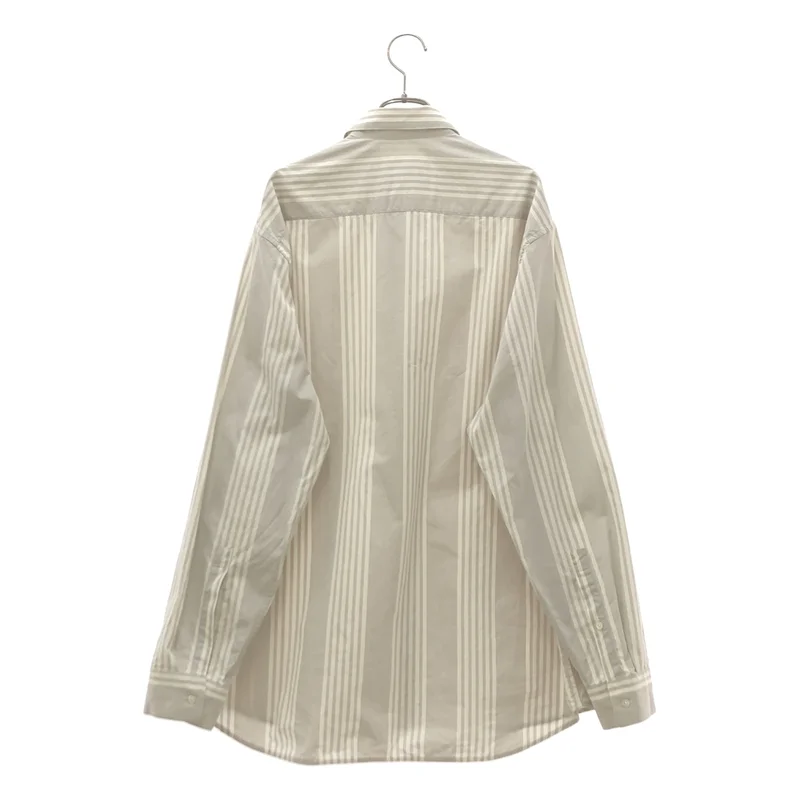 JIL SANDER / ジルサンダー | 2019AW | コットン マルチストライプ オーバーシャツ | 39 | メンズ