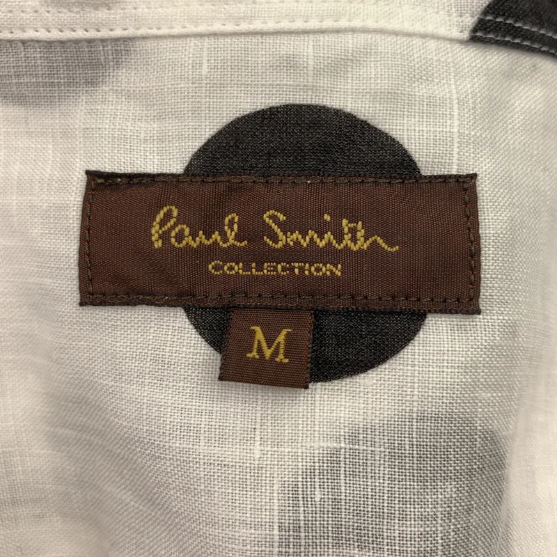Paul Smith COLLECTION / ポールスミスコレクション | リネン ドット ポケット シャツ | M | メンズ
