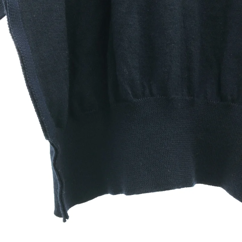 JUNYA WATANABE COMME des GARCONS / ジュンヤワタナベ | 2016AW | ウール ポリエステル 切替 プルオーバー ニット | S | レディース