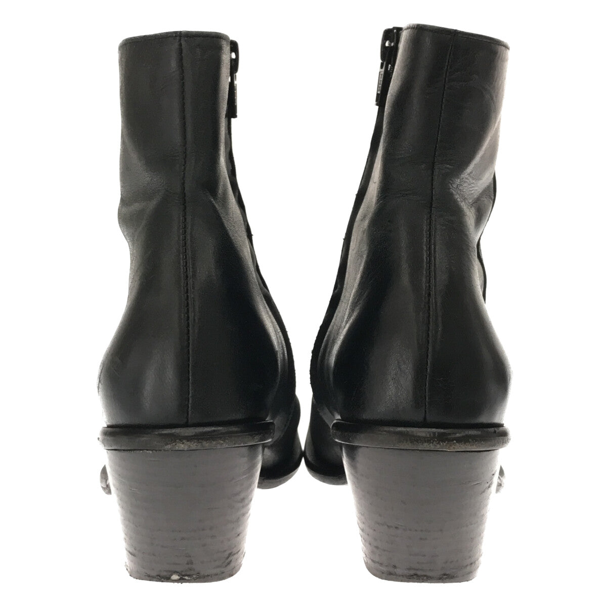 UNTISHOLD / アンチショルド | Naty -5 Leather レザー ショートブーツ