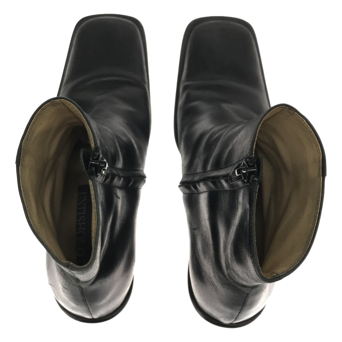 本革 UNTISHOLD ショートブーツ ショートブーツ レザー Leather -5 Naty | アンチショルド / UNTISHOLD 靴