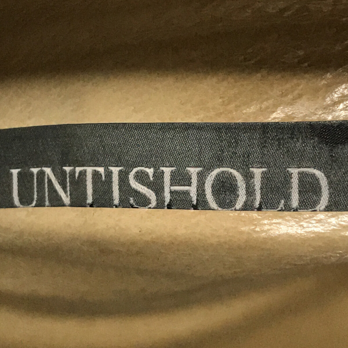 UNTISHOLD / アンチショルド | Naty -5 Leather レザー ショートブーツ