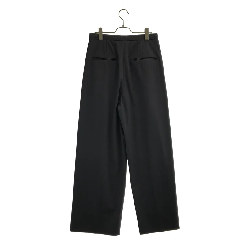 ATON / エイトン | 2025SS | WOOL TROPICAL WIDE EASY PANTS / ウールトロピカル ワイドイージーパンツ | 2 | レディース