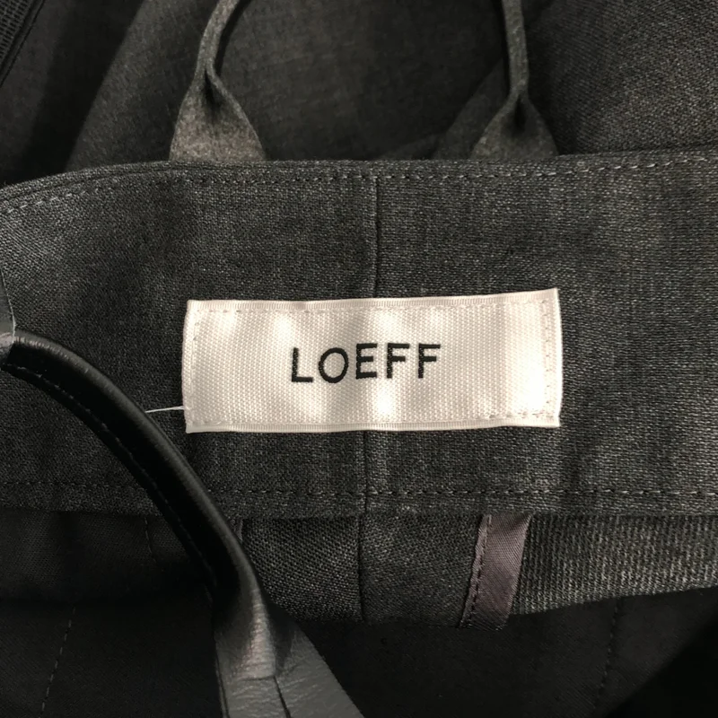 LOEFF / ロエフ | サスペンダー スラックス パンツ | 0 | レディース