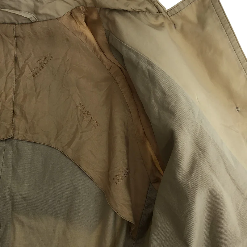 Martin Margiela / マルタンマルジェラ | 2006AW | 本人期 コットン ベルテッド ステンカラーコート | 38 | レディース