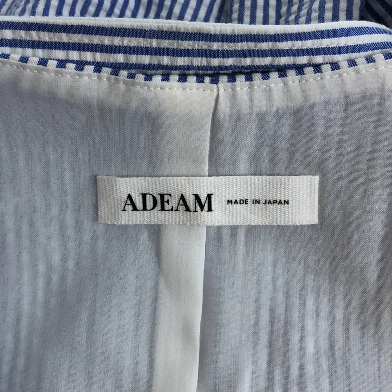ADEAM / アディアム | 2023SS | コットン シアサッカー ハンプトンドレス | XS | レディース
