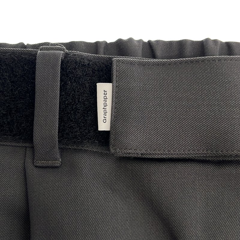 Graphpaper / グラフペーパー | 2024AW | Scale Off Wool Wide Chef Pants / スケールオフウール ワイドシェフパンツ | 2 | メンズ