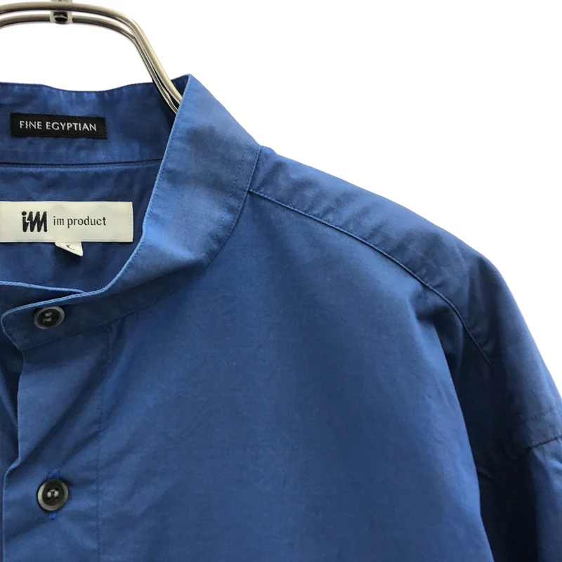 im product ISSEY MIYAKE  / アイムプロダクト イッセイミヤケ | 1990s | FINE EGYPTIAN マオカラーシャツ | L | メンズ