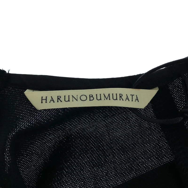 HARUNOBUMURATA / ハルノブムラタ | 2025SS | LULEA/サマーウールドレープワンピース | 36 | レディース