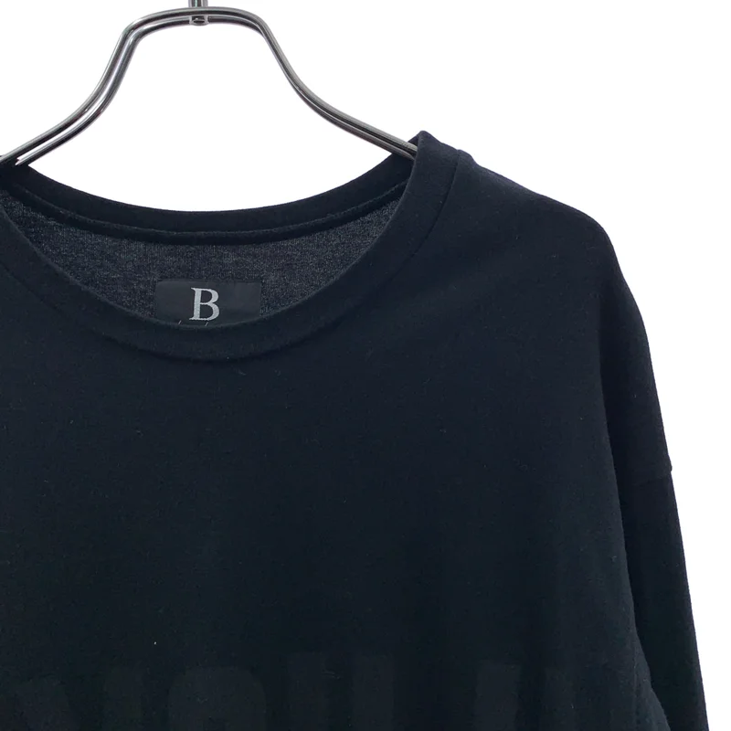 B YOHJI YAMAMOTO / ビーヨウジヤマモト | 2017AW | B YOHJI ロングスリーブTシャツ / ユニセックス | 2 | レディース