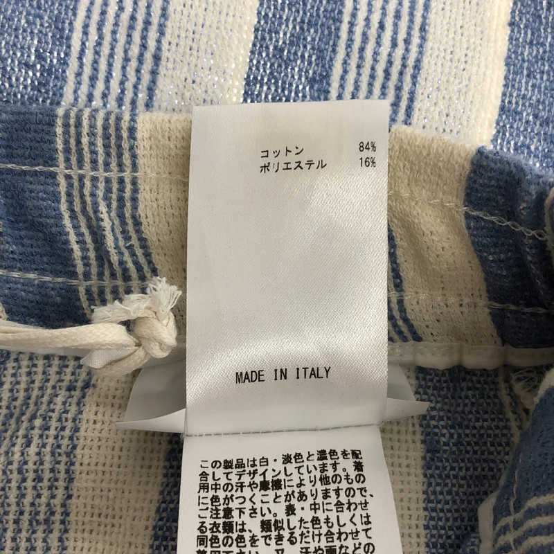 JIL SANDER / ジルサンダー | コットン マルチストライプ リラックスパンツ | 34 | レディース