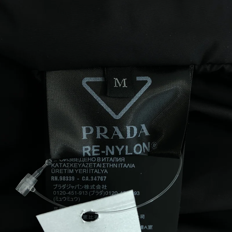 PRADA / プラダ | 2025 | Re-Nylon Shirt 中綿入り シャツ | M