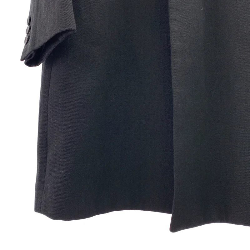 COMME des GARCONS HOMME PLUS / コムデギャルソンオムプリュス | 2022AW | ノマド ウール リネン ノーカラー ロングジャケット | L | メンズ