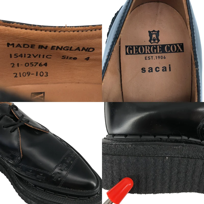 sacai / サカイ | GEORGE COX / ダブルラバーソールシューズ | 37 | レディース