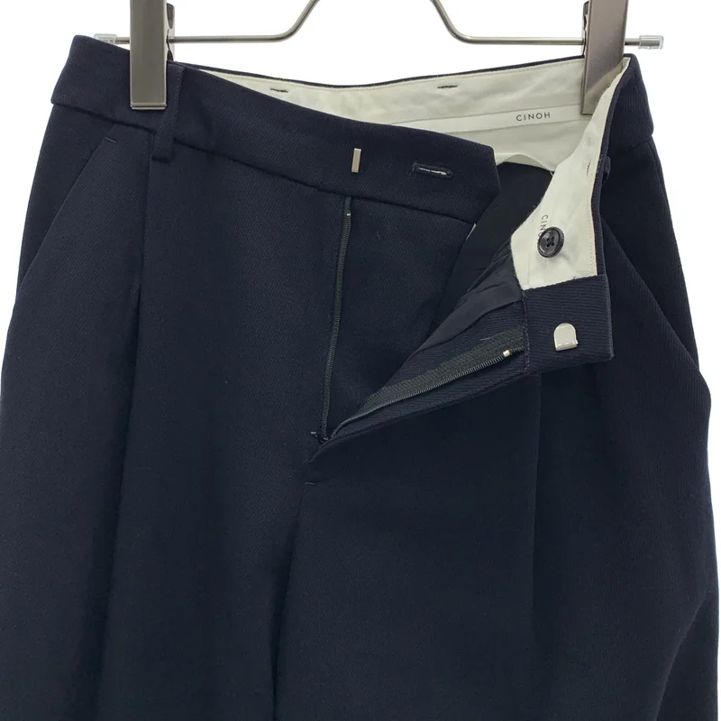 CINOH / チノ | TUCK WIDE PANTS / タック ワイド パンツ | 36 | メンズ
