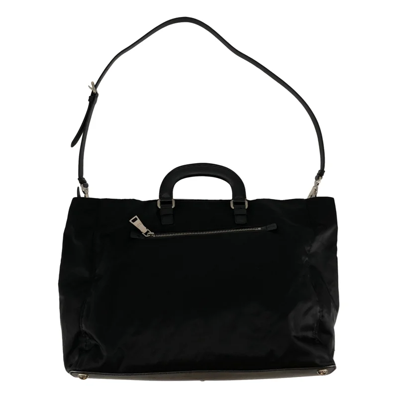 PRADA / プラダ | VA0839 / ナイロン トライアングルロゴ 2WAY レザーハンドル ボストンバッグ |