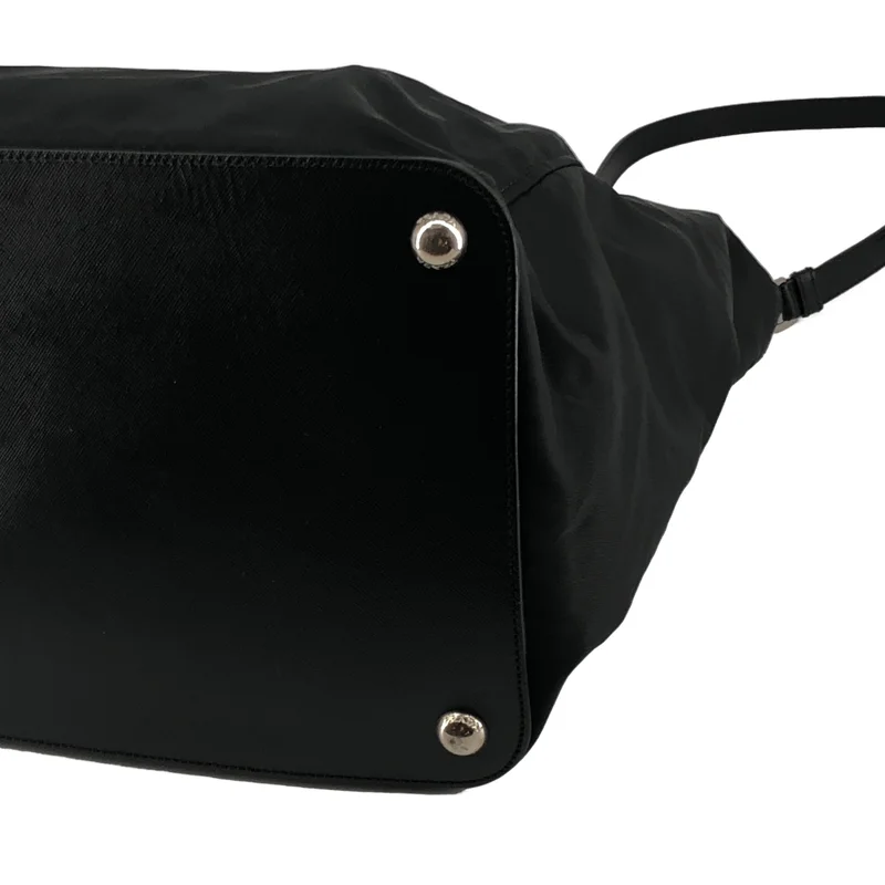 PRADA / プラダ | VA0839 / ナイロン トライアングルロゴ 2WAY レザーハンドル ボストンバッグ |