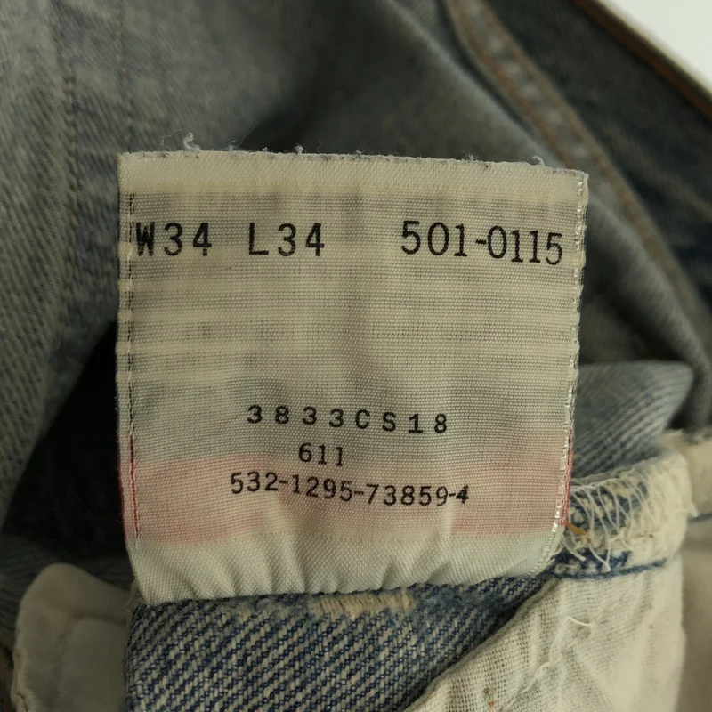 Levi's / リーバイス | 501 ボタン裏532 リメイク デニムパンツ | 34 | メンズ