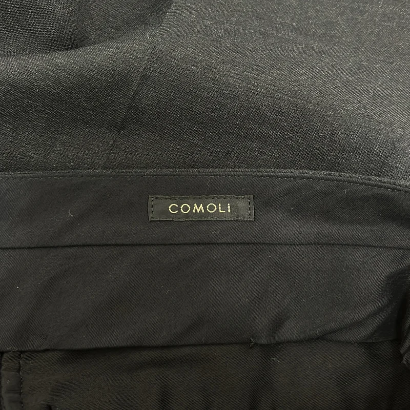 COMOLI / コモリ | 2022SS | ウール 2タック パンツ | 2 | メンズ