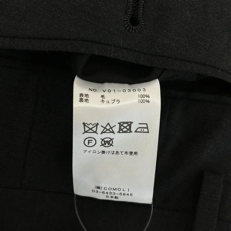 COMOLI / コモリ | 2022SS | ウール 2タック パンツ | 2 | メンズ