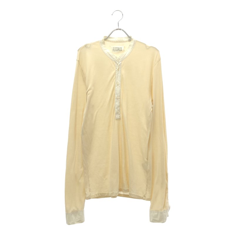 Martin Margiela / マルタンマルジェラ | 2008SS | ヘンリーネック Tシャツ_長袖 28 GC065 | 46 | メンズ